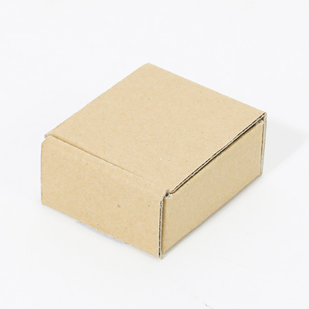 ハンドメイド小物用ダンボール箱 50×50×24(茶)-5