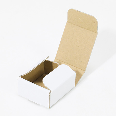 ハンドメイド小物用ダンボール箱 50×50×24(白)-4