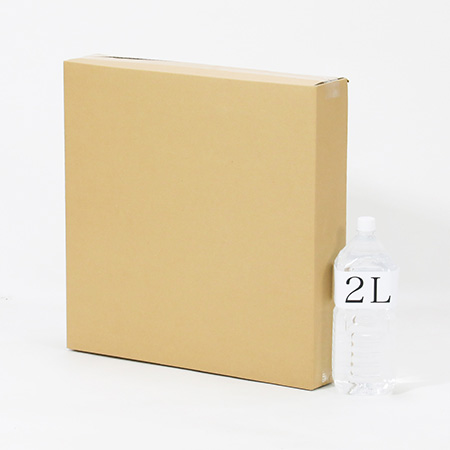 【宅配120サイズ】縦長ダンボール箱 正方形タイプ 520×100×520-3