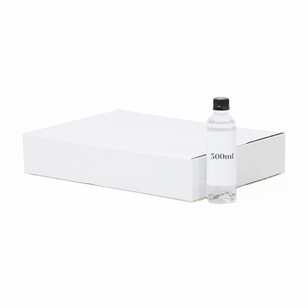 【宅配100サイズ】A3用紙対応 浅型ダンボール箱(白)-6