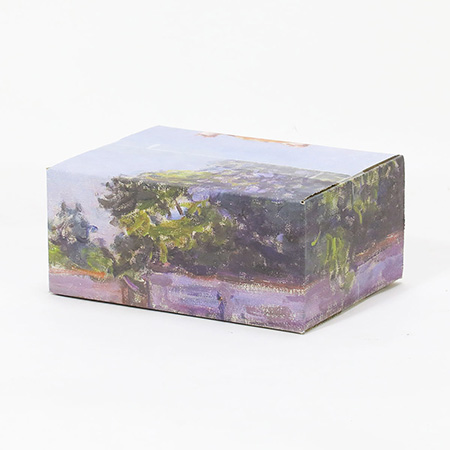 【宅配60サイズ】絵画ダンボール(シスレーのサン=マメスのロワン川)-2