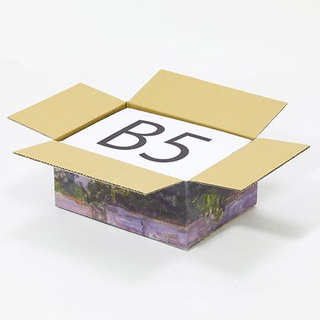 【宅配60サイズ】絵画ダンボール(シスレーのサン=マメスのロワン川)-6