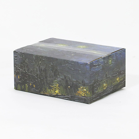【宅配60サイズ】絵画ダンボール(ゴッホのローヌ川の星月夜)-4
