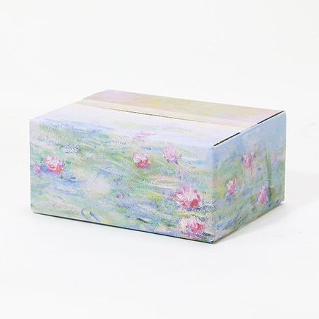 【宅配60サイズ】絵画ダンボール(モネの睡蓮-4)-2