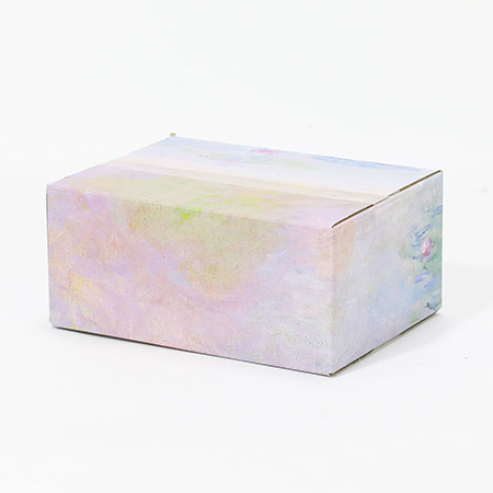 【宅配60サイズ】絵画ダンボール(モネの睡蓮-4)-4