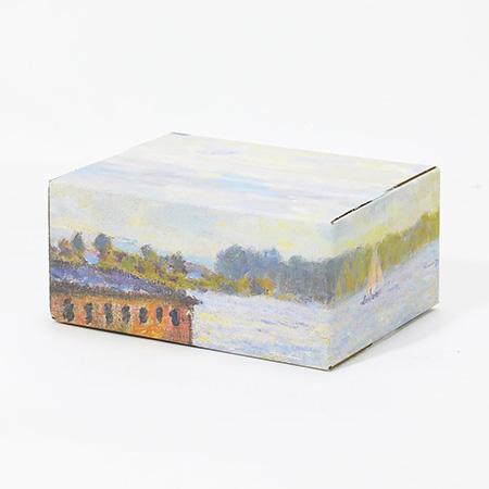 【宅配60サイズ】絵画ダンボール(モネのアルジャントゥイユのセーヌ川)-4