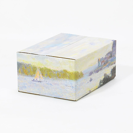 【宅配60サイズ】絵画ダンボール(モネのアルジャントゥイユのセーヌ川)-5