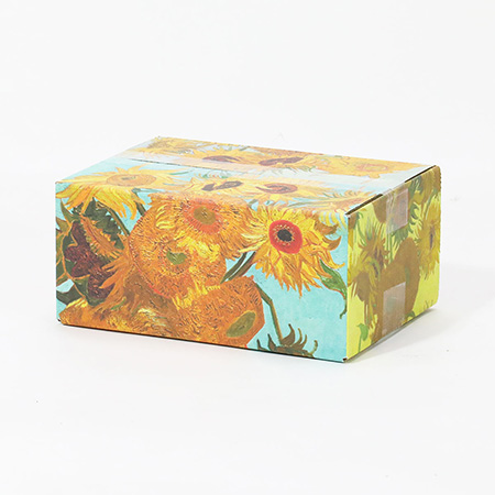 【宅配60サイズ】絵画ダンボール(ゴッホのひまわり)-2