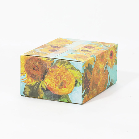 【宅配60サイズ】絵画ダンボール(ゴッホのひまわり)-5