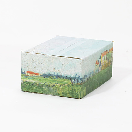 【宅配60サイズ】絵画ダンボール(ゴッホのポピーのある野原)-5