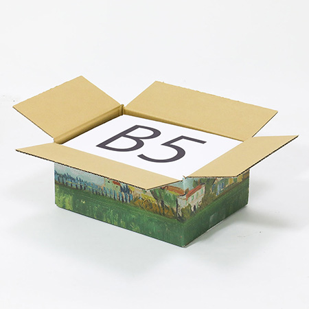 【宅配60サイズ】絵画ダンボール(ゴッホのポピーのある野原)-6