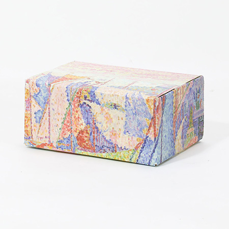 【宅配60サイズ】絵画ダンボール(シニャックのサン・トロペの港)-2