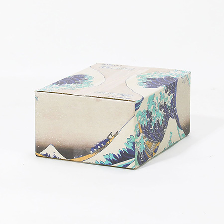 【宅配60サイズ】絵画ダンボール(北斎の冨嶽三十六景 神奈川沖浪裏)-5