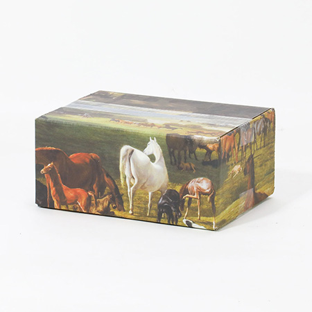 【宅配60サイズ】絵画ダンボール(ジャック=ローラン・アガセのリヴァーズ卿の種馬牧場)-2