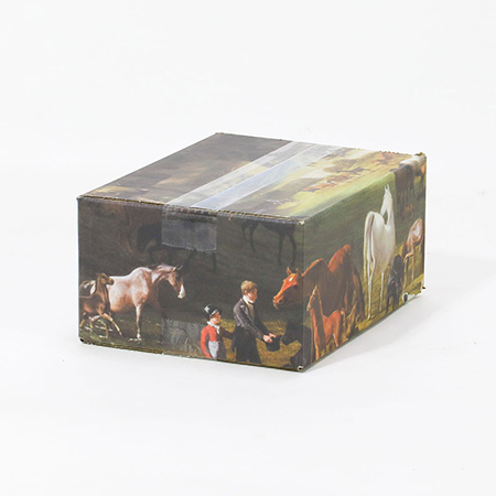 【宅配60サイズ】絵画ダンボール(ジャック=ローラン・アガセのリヴァーズ卿の種馬牧場)-5