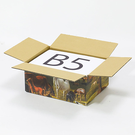 【宅配60サイズ】絵画ダンボール(ジャック=ローラン・アガセのリヴァーズ卿の種馬牧場)-6