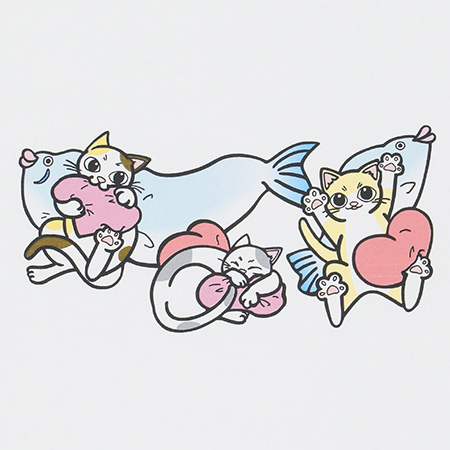 【宅配60サイズ】デザインダンボール(ねこまみれ)-10