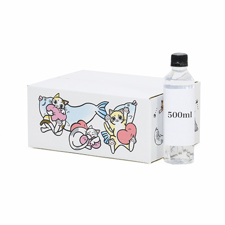 【宅配60サイズ】デザインダンボール(ねこまみれ)-5