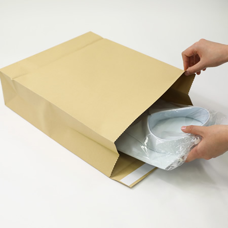 クラフト宅配袋395×320(マチ110)(直輸入)-5