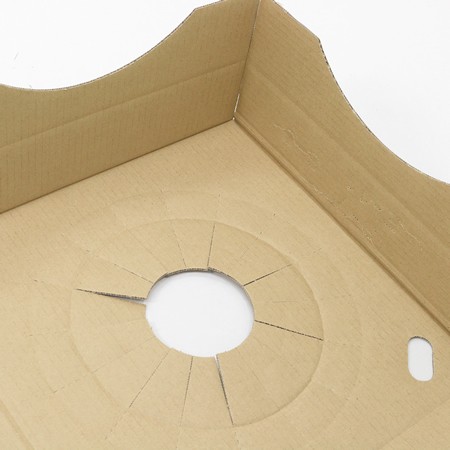 【E-11(120)】5~6寸鉢物用フラワーボックス(鉢押え付)-7