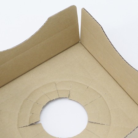 【MB-80(茶)】5~6寸鉢物用フラワーギフトボックス(鉢押え付)-6