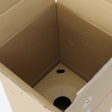 【MB-120H(茶)】5~6寸鉢物用フラワーボックス(鉢押え付)-7