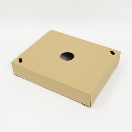 【MB-160R(茶)】5~8寸鉢物用フラワーギフトボックス(鉢押え付)-5