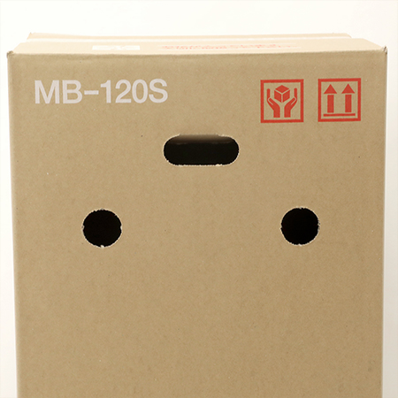 【MB-120S(茶)】6~7寸鉢物用 フラワーギフトボックス(鉢押え付)-8