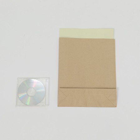 宅配袋(艶なし茶)320×260×80-2