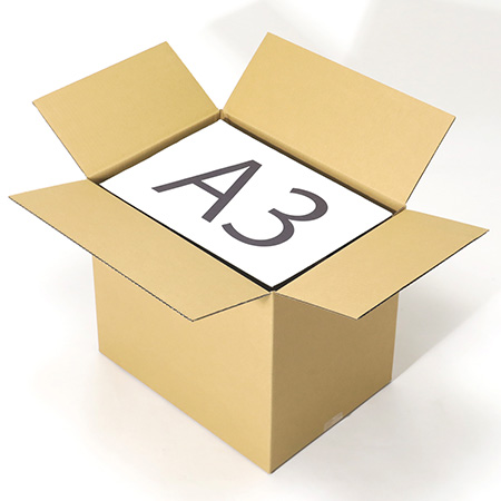 【宅配120サイズ】定番ダンボール箱(A3)まとめ買い-2