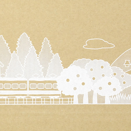 【宅配80サイズ】デザインダンボール箱(タウンビュー)まとめ買い-8