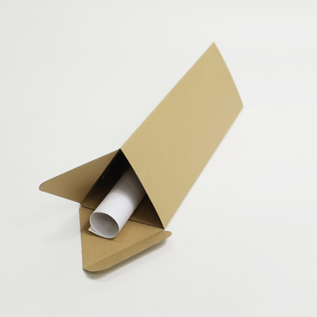 【A3】三角ポスターケース(茶)まとめ買い-3