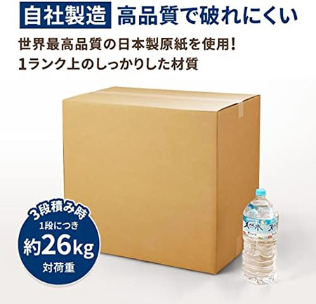 【宅配160サイズ】定番ダンボール箱(EMS対応仕様)まとめ買い-12