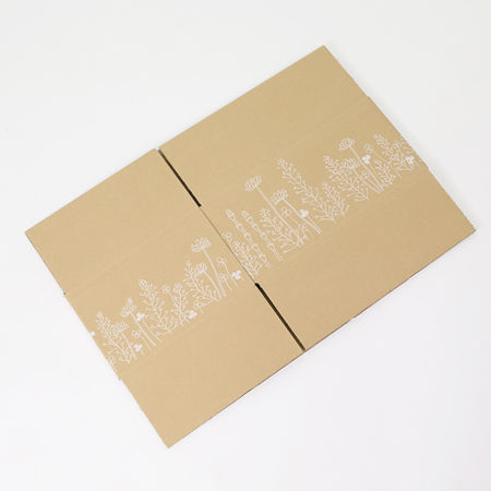 【宅配60サイズ】デザインダンボール箱(花さんぽ)まとめ買い-6