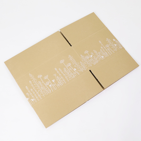 【宅配80サイズ】デザインダンボール箱(花さんぽ)まとめ買い-5