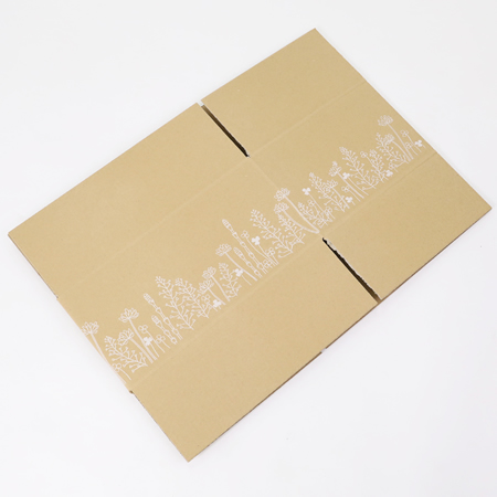 【宅配80サイズ】デザインダンボール箱(花さんぽ)まとめ買い-6