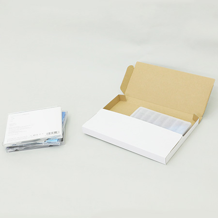 【ゆうパケット・ネコポス】定番ケース A5サイズ対応(白) まとめ買い-5