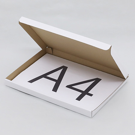 【A4/厚さ2.5cm/表面白】ネコポス対応ダンボール箱まとめ買い-2