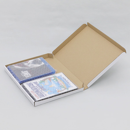 【A4/厚さ2.5cm/表面白】ネコポス対応ダンボール箱まとめ買い-6