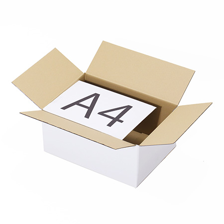 【宅配80サイズ】定番ダンボール箱(A4・白) まとめ買い-2