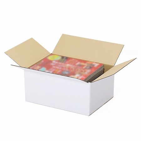 【宅配80サイズ】定番ダンボール箱(A4・白) まとめ買い-5