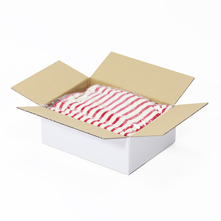 【宅配60サイズ】定番ダンボール箱(B5・白) まとめ買い-3