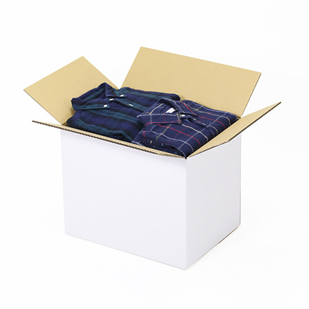 【宅配100サイズ】定番ダンボール箱(B4・白) まとめ買い-3