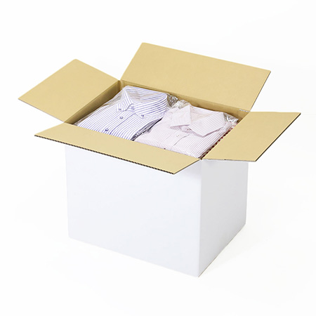 【宅配120サイズ】定番ダンボール箱(A3・白) まとめ買い-3