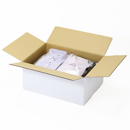 【宅配120サイズ】定番ダンボール箱(B3・白) まとめ買い-3