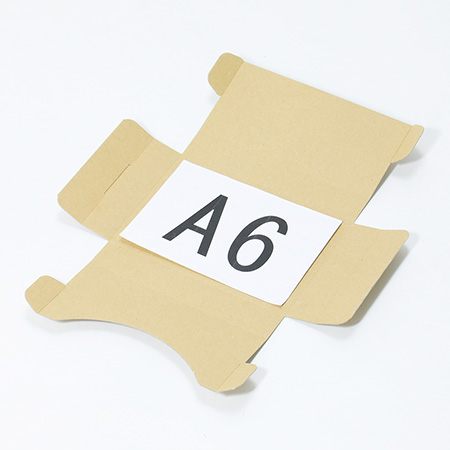 【A6/厚さ3cm/両面茶】定番ダンボール箱(ゆうパケット対応)まとめ買い-2