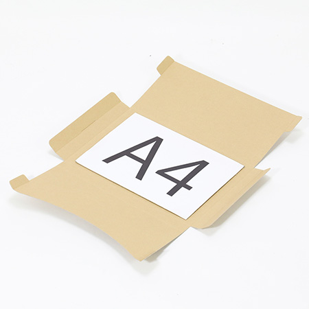 【A4/厚さ3cm/両面茶】定番ダンボール箱(ゆうパケット最大)まとめ買い-2
