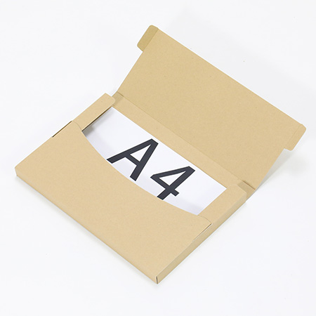 【A4/厚さ3cm/両面茶】定番ダンボール箱(ゆうパケット最大)まとめ買い-3