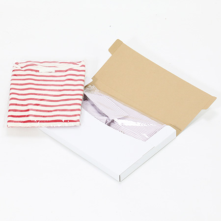 【A4/厚さ3cm/表面白】定番ダンボール箱(ゆうパケット最大)まとめ買い-5