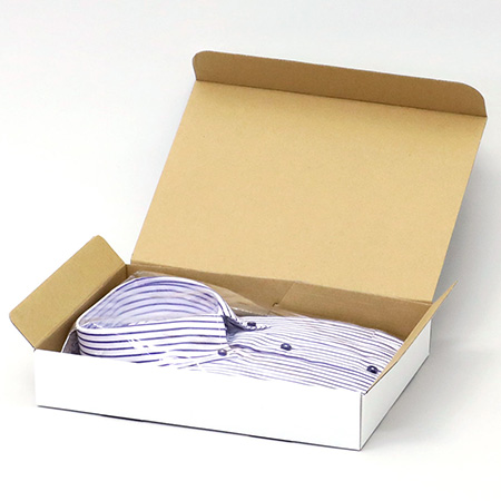 組立式宅配60ジッパー付きダンボール箱(白) まとめ買い-5